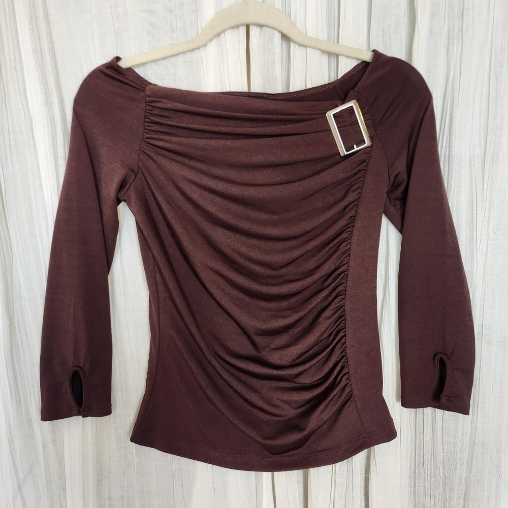 Vintage Y2K Hot Kiss Off the Shoulder Top